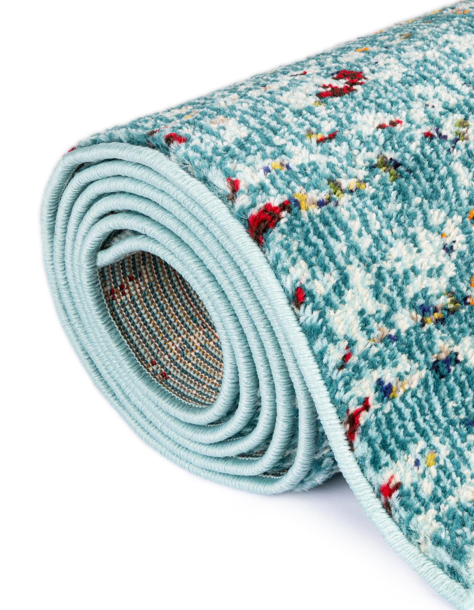6' x 6' Washable Carnevale Square Rug