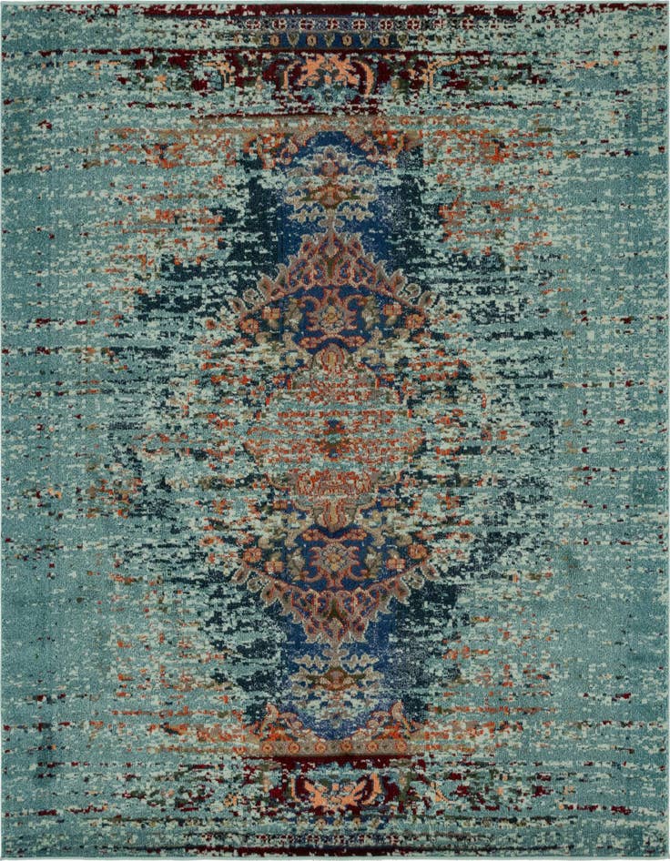 Detail image of 8' x 8' Washable Carnevale Square Rug