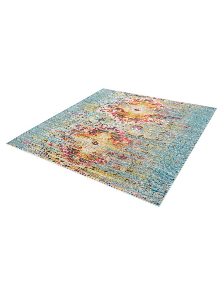 Detail image of 6' x 6' Washable Carnevale Square Rug