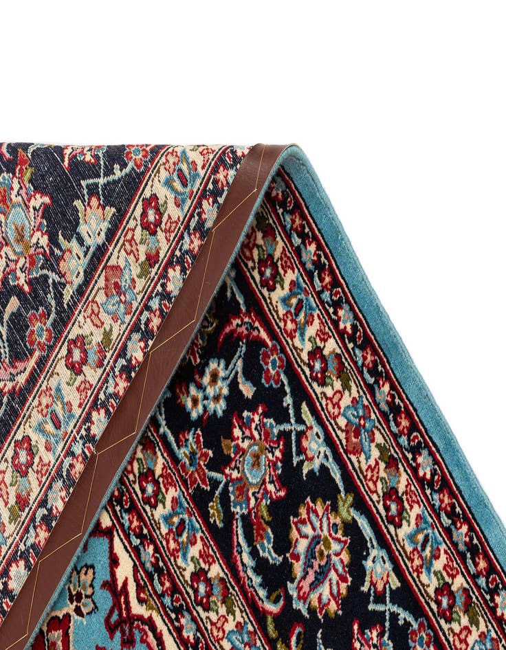 Detail image of 6' 6 x 6' 8 Ghom Wool Square Rug