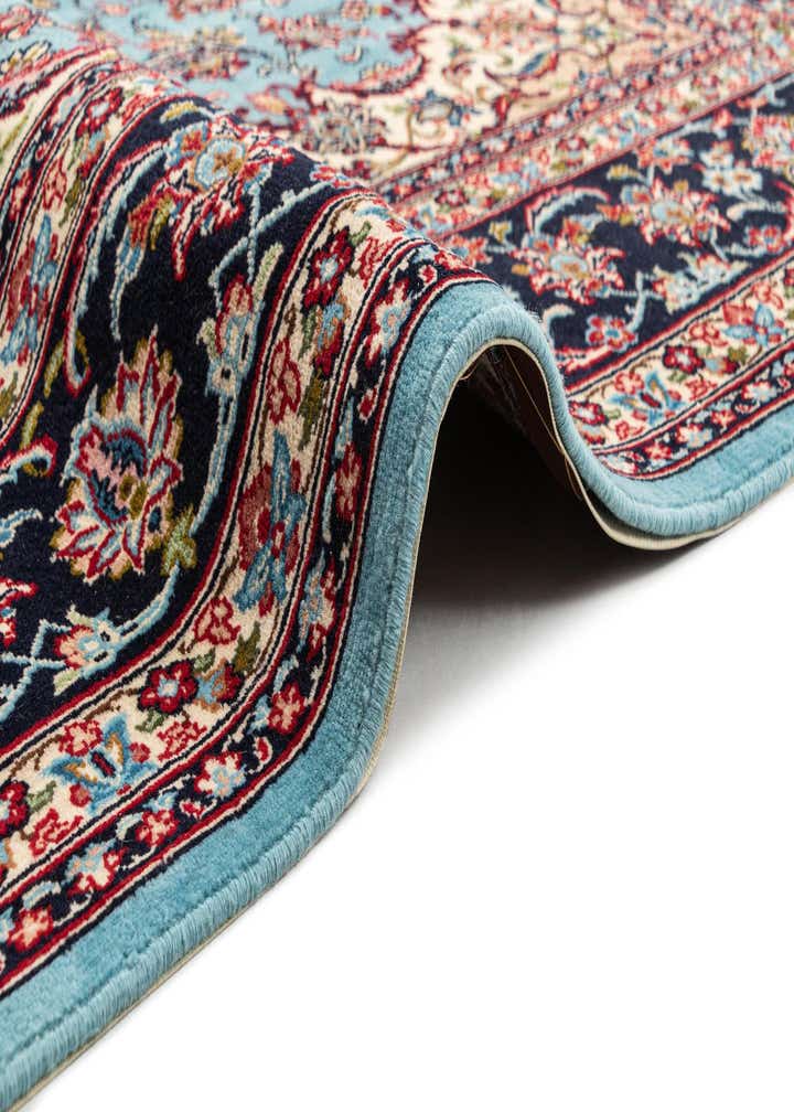 6' 6 x 6' 8 Ghom Wool Square Rug