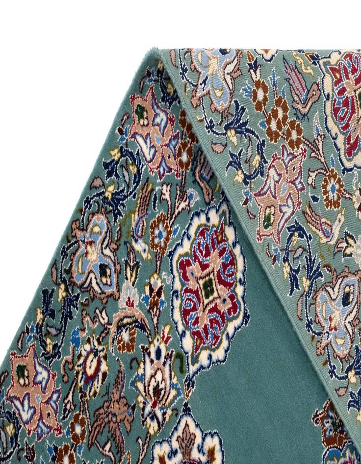 Detail image of 3' 6 x 3' 7 Isfahan Square Rug