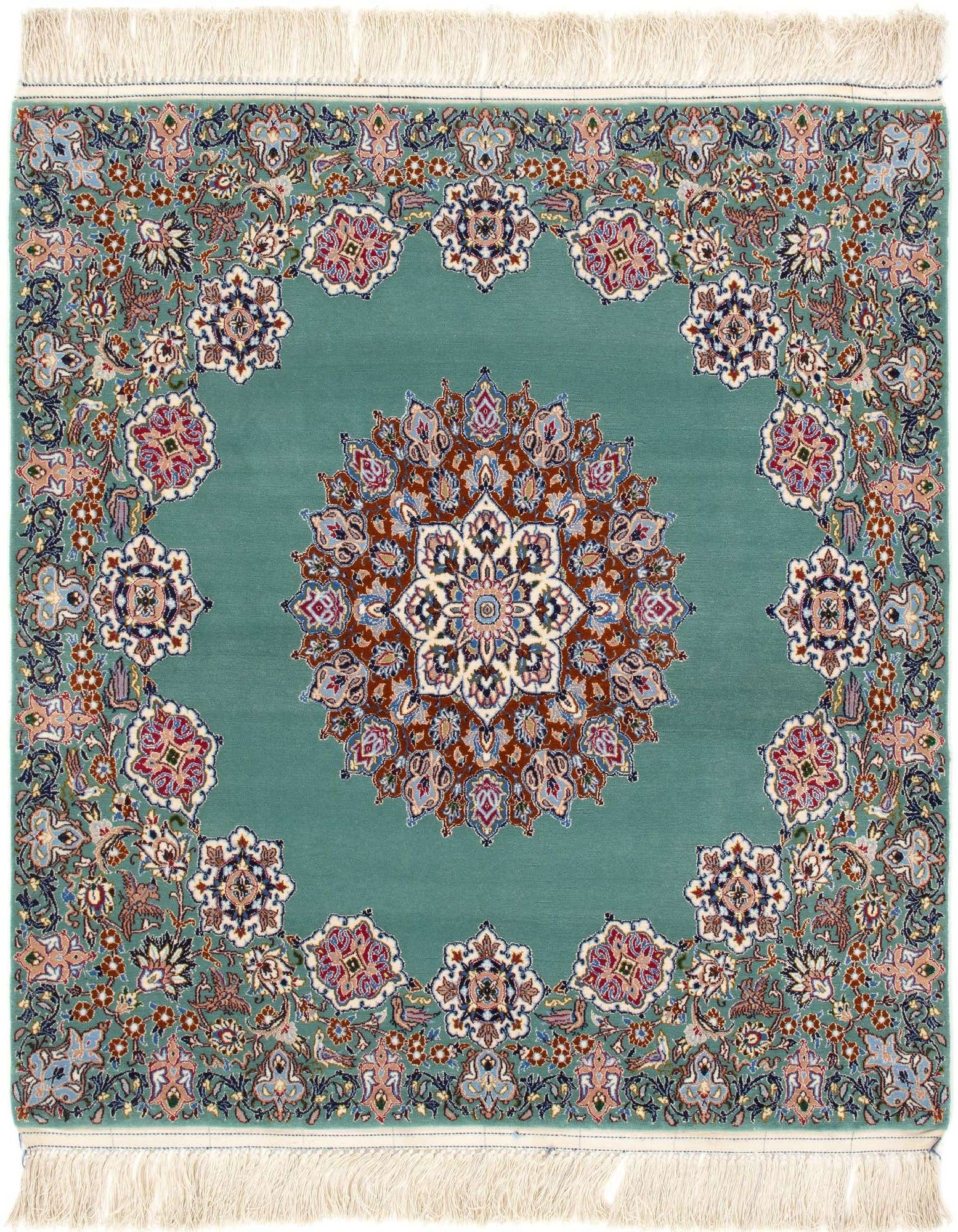 3' 6 x 3' 7 Isfahan Square Rug