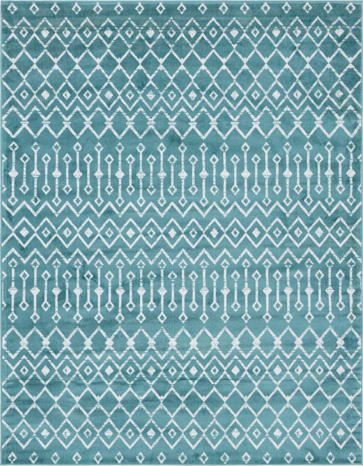 Detail image of 7' 10 x 7' 10 Kasbah Trellis Square Rug