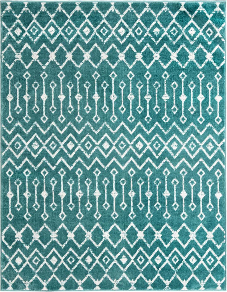 Detail image of 6' x 6' Kasbah Trellis Square Rug