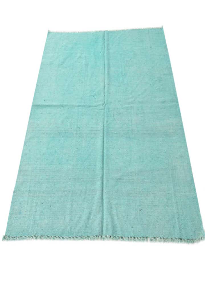 5' 6 x 5' 6 Hand Woven Kilim Modern Wool Square Rug