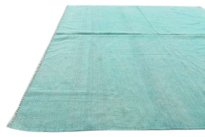 5' 6 x 5' 6 Hand Woven Kilim Modern Wool Square Rug
