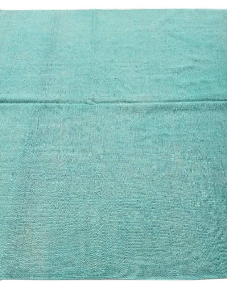 Detail image of 5' 6 x 5' 6 Hand Woven Kilim Modern Wool Square Rug