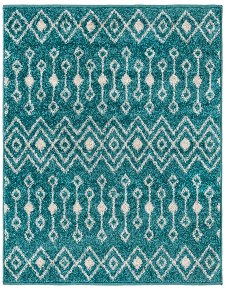 Detail image of 3' 3 x 3' 3 Moroccan Trellis Square Rug