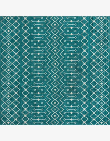 10' x 10' Moroccan Trellis Square Rug