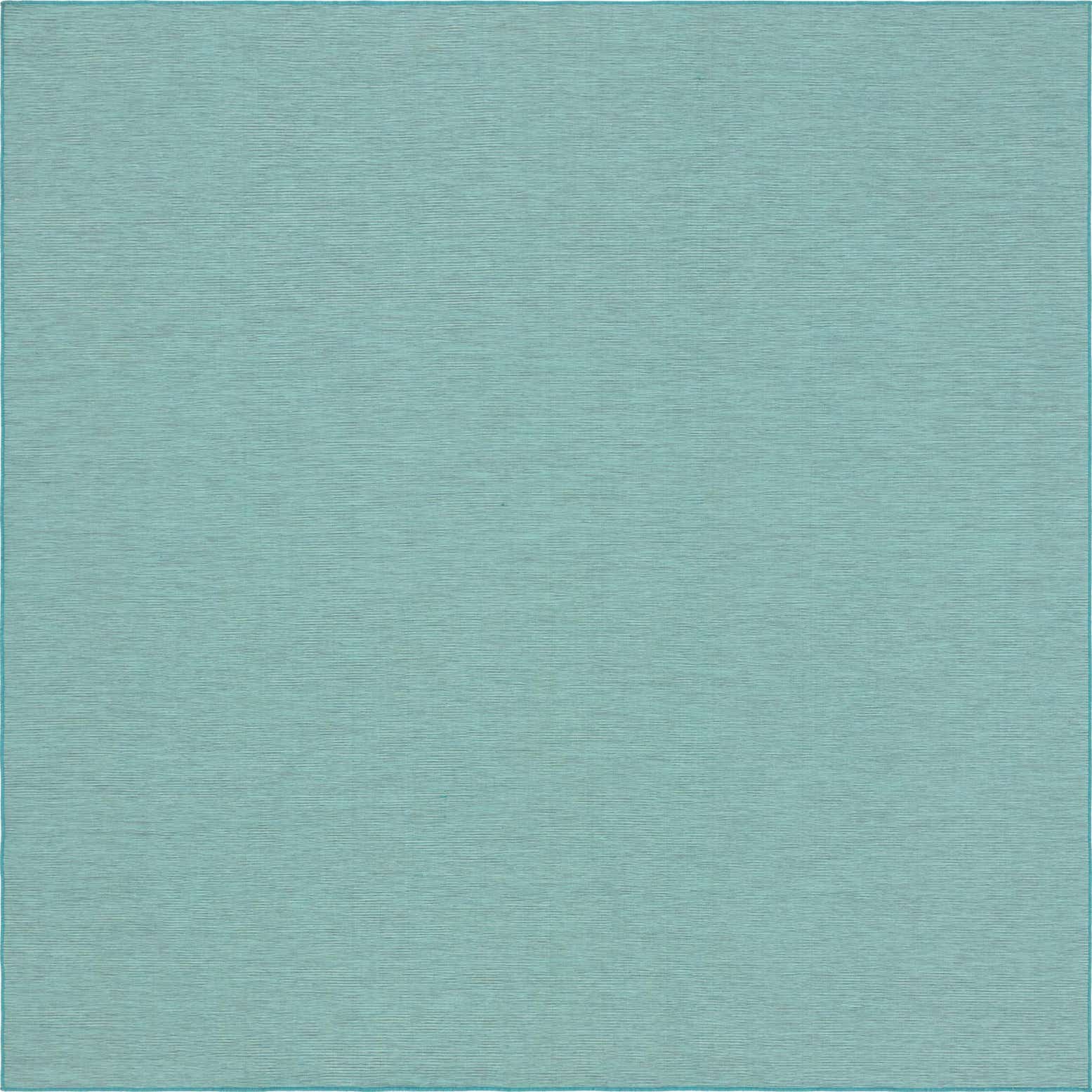 10' 2 x 10' 3 Easy-Clean Solid Indoor / Outdoor Square Rug