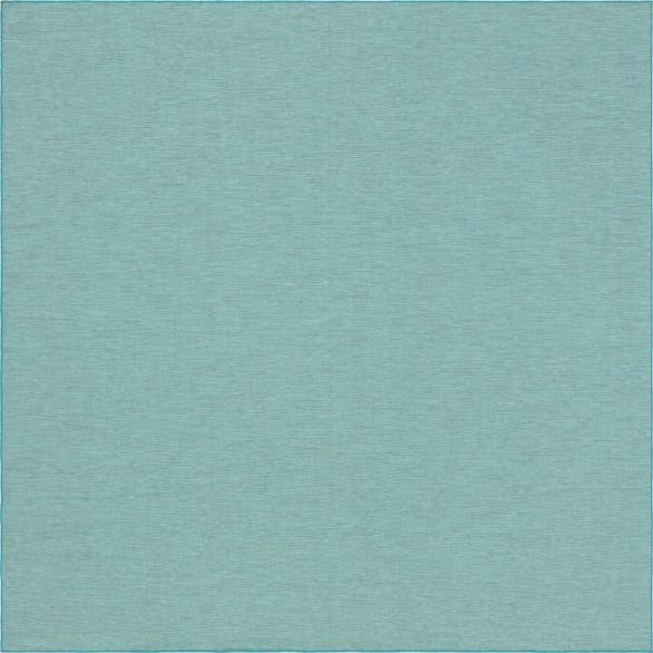 10' 2 x 10' 3 Easy-Clean Solid Indoor / Outdoor Square Rug