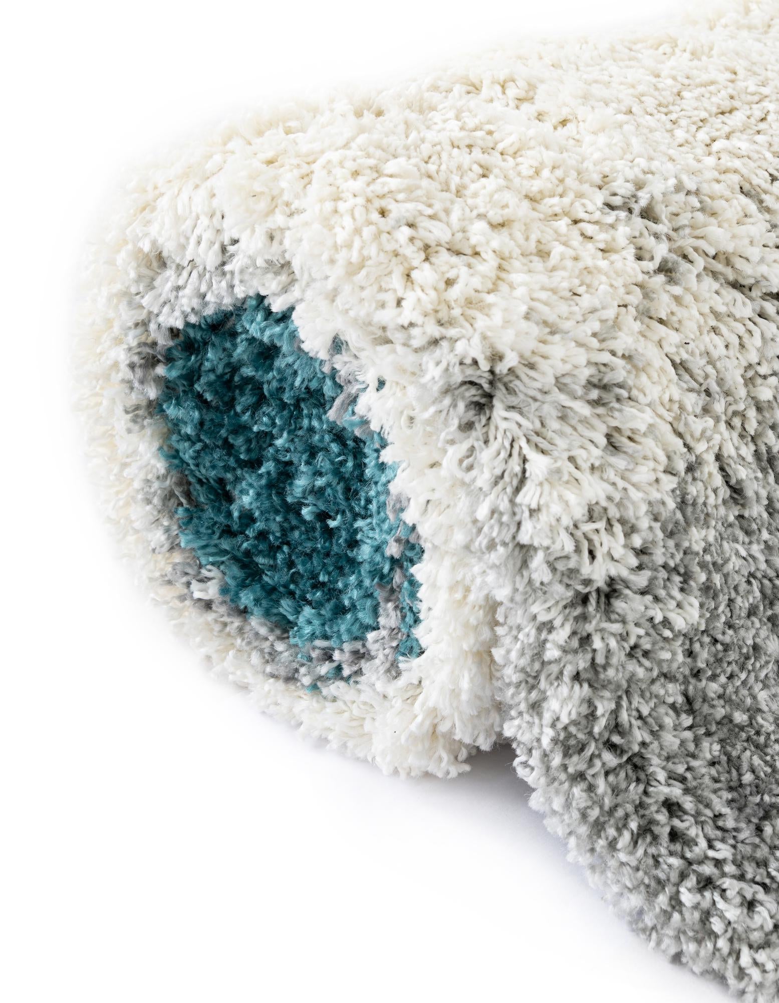 5' x 5' Soft Touch Shag Square Rug