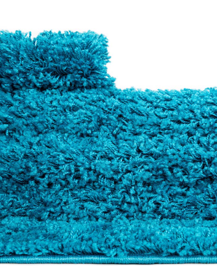 Detail image of 7' 10 x 7' 10 Solid Shag Square Rug