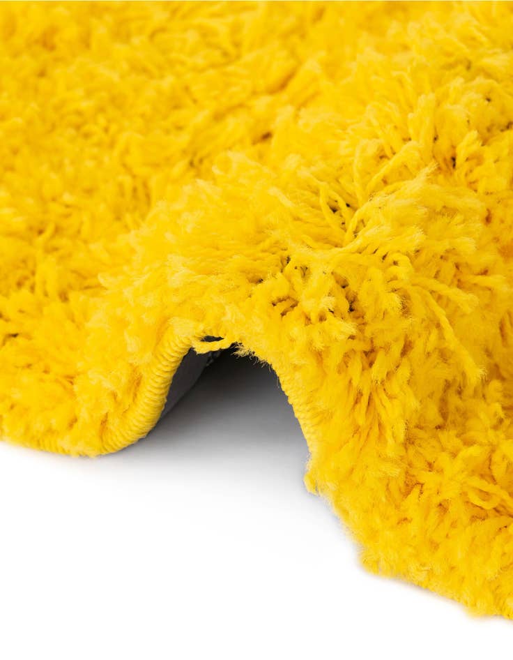 Detail image of 7' 10 x 10' Solid Shag Oval Rug