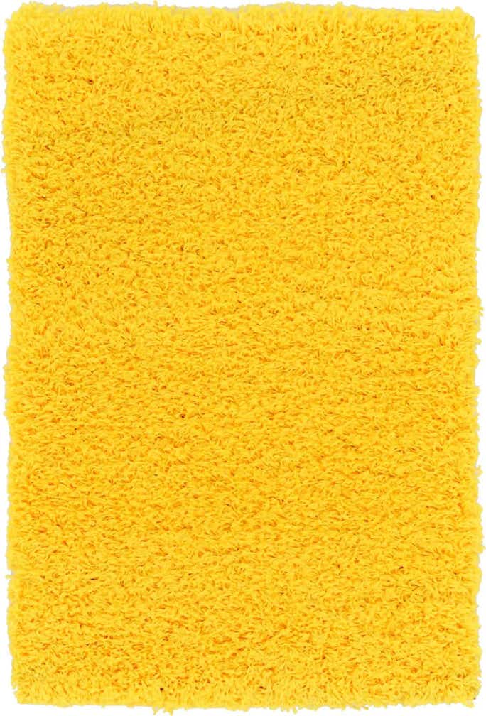 2' x 3' Solid Shag Rug