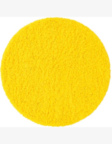 4' x 4' Solid Shag Round Rug