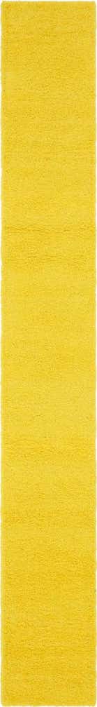 2' 7 x 19' 8 Solid Shag Runner Rug