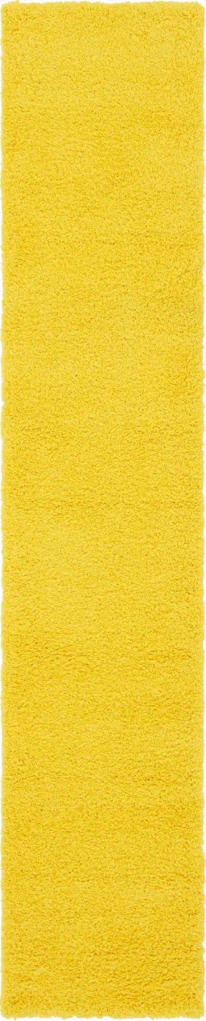Primary image 2' 7 x 13' Solid Shag Runner Rug