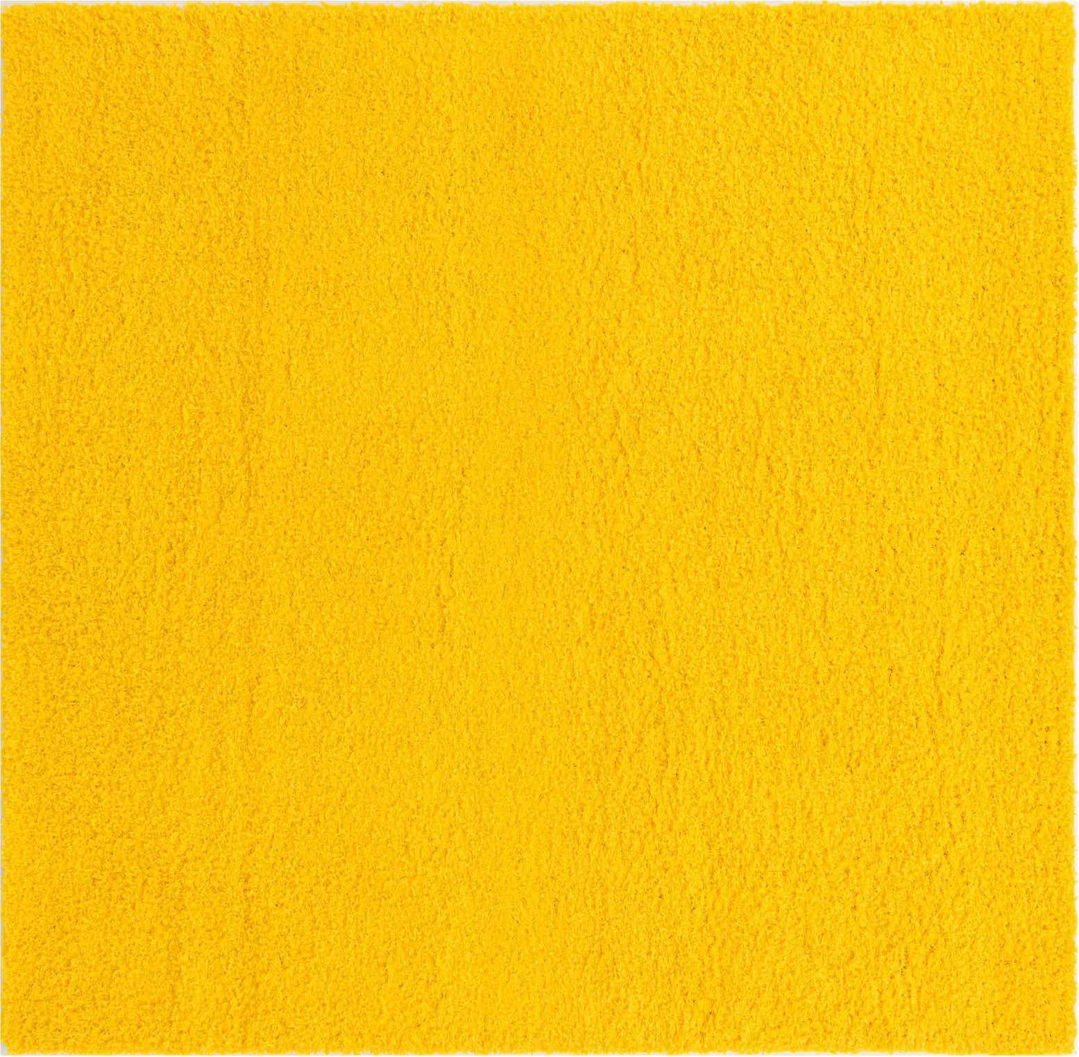 7' 10 x 7' 10 Solid Shag Square Rug