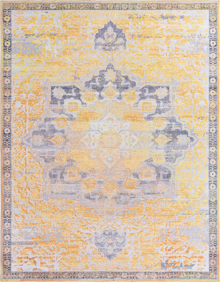 Detail image of 10' 6 x 14' Washable Francesca Rug