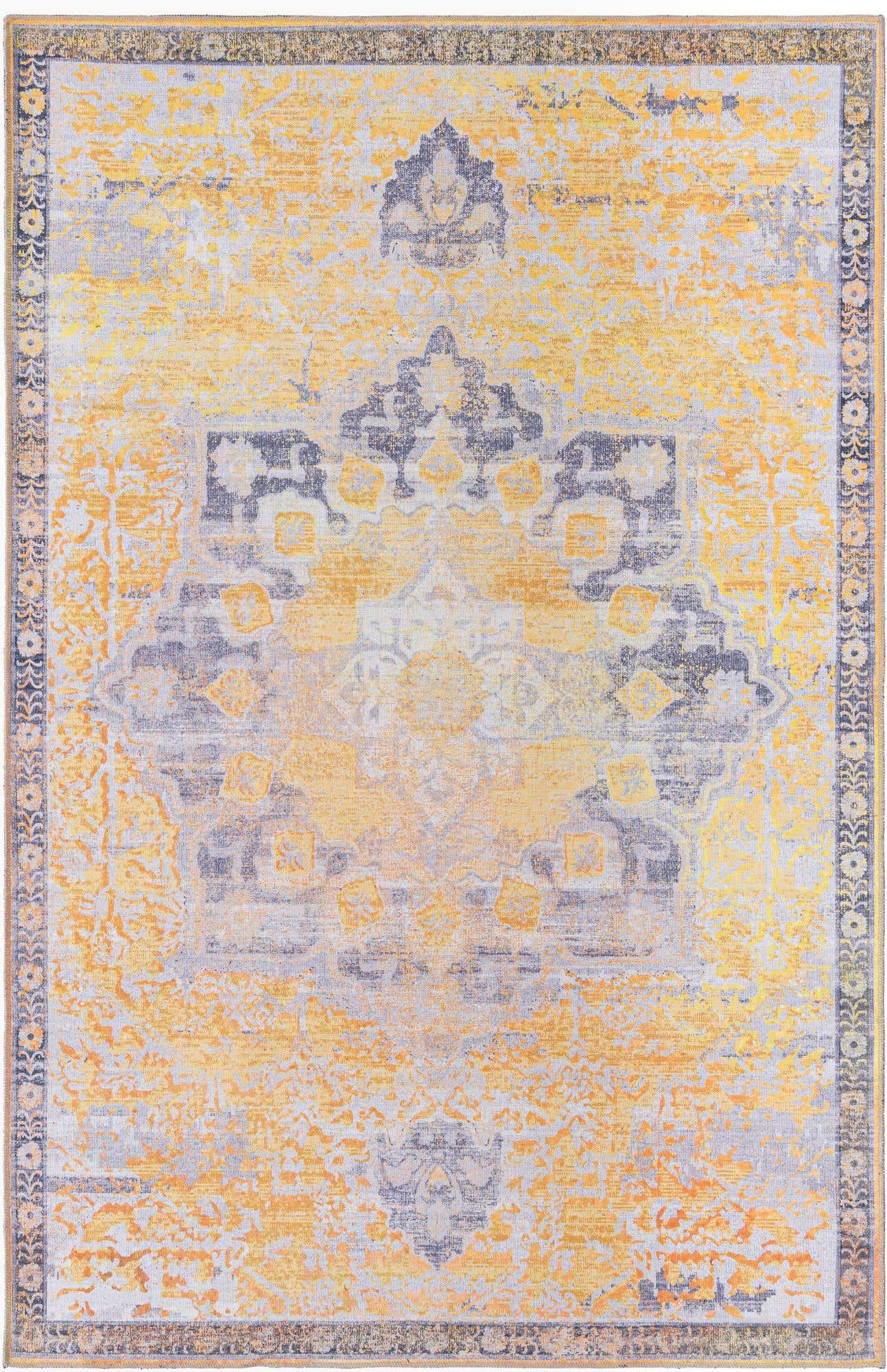 5' 3 x 8' Washable Francesca Rug