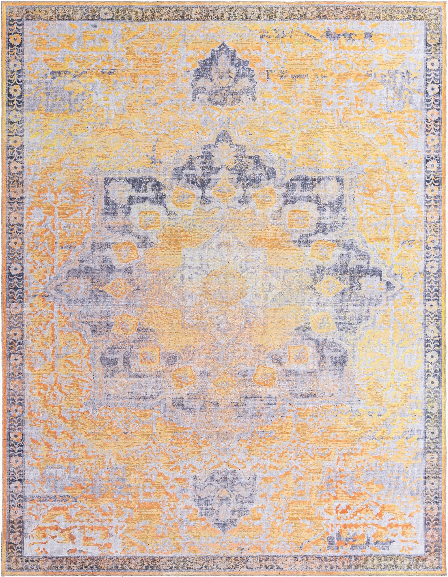 Primary image  10' 6 x 13'  Washable Francesca Rug