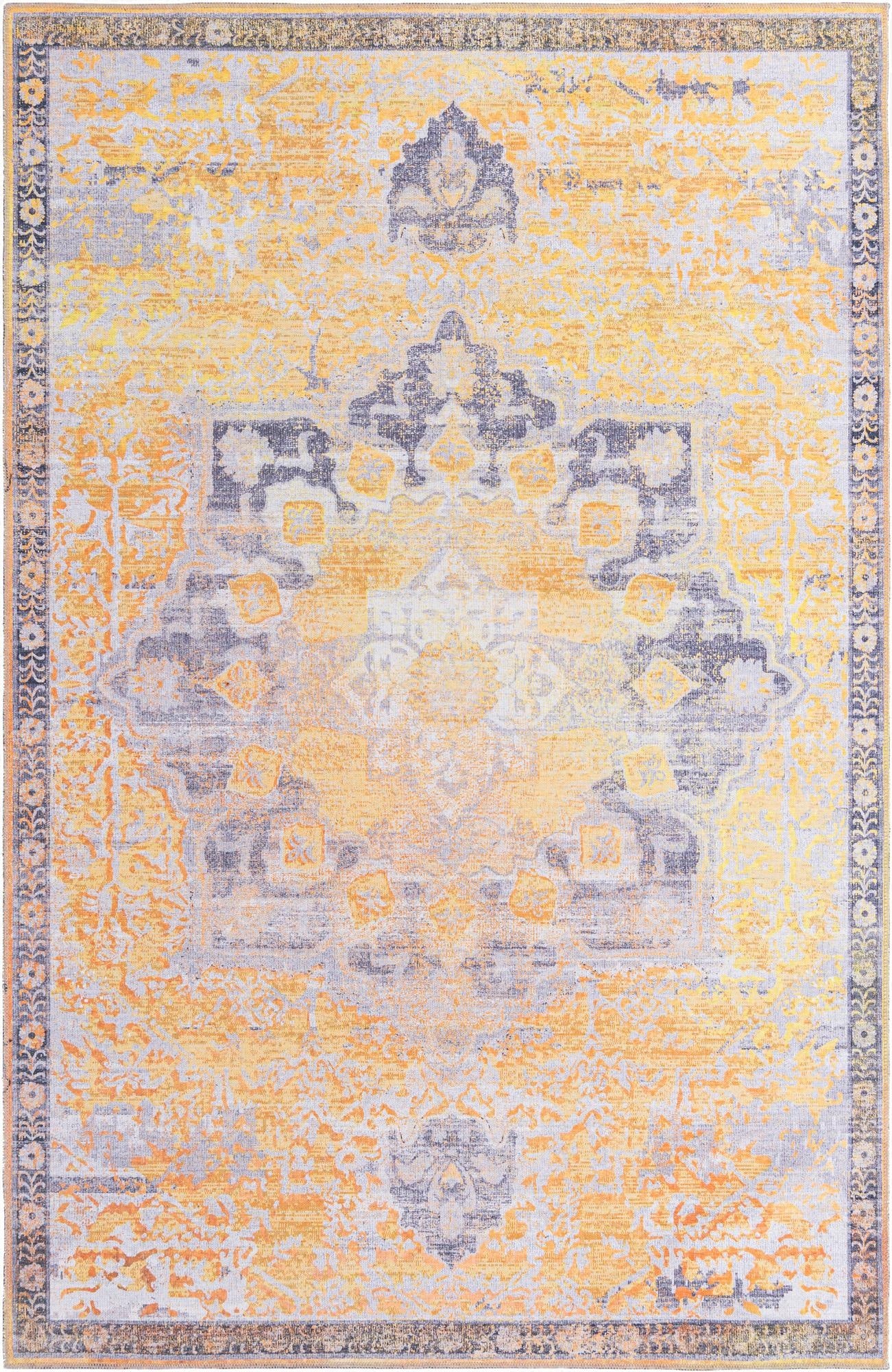 Primary image  6' x 9'  Washable Francesca Rug