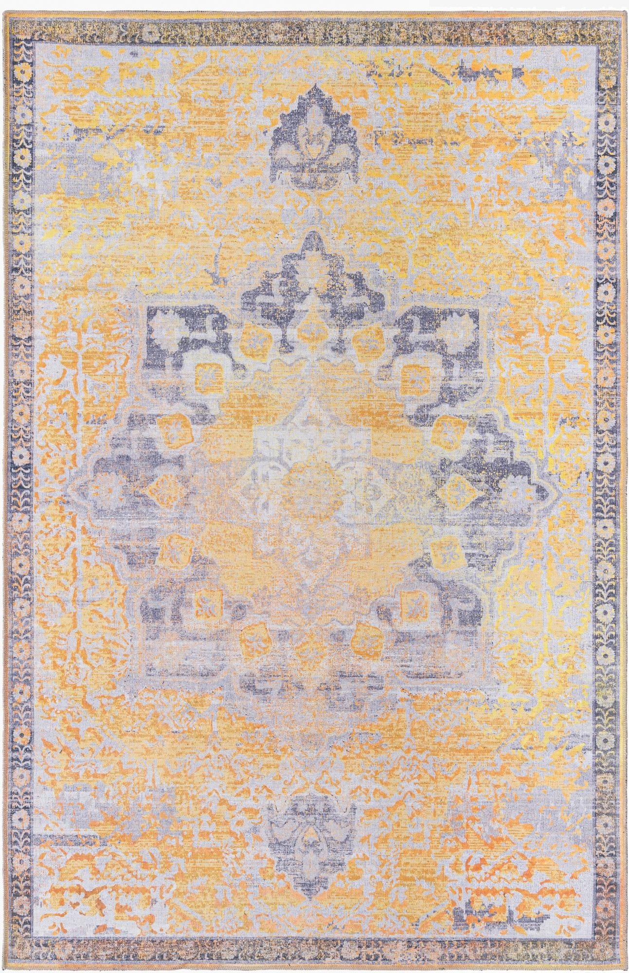 5' 3 x 8' Washable Francesca Rug