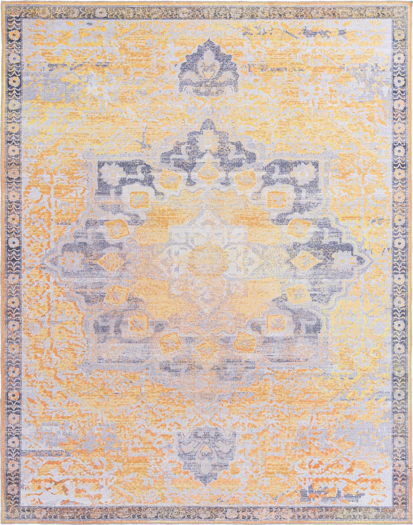 Primary image  7' 10 x 10'  Washable Francesca Rug