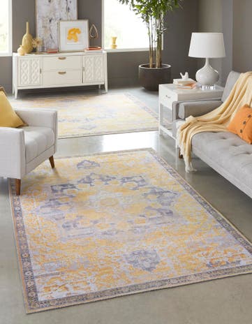 3' 3 x 5' 3 Washable Renaissance Rug