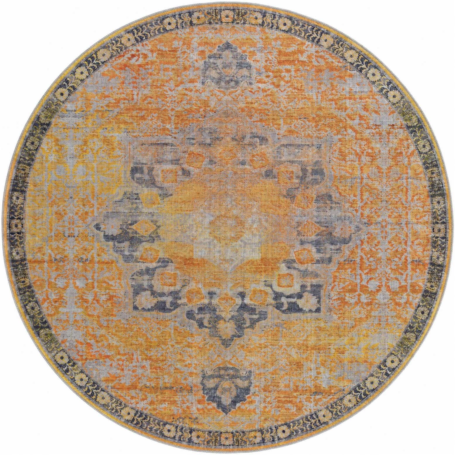 185cm x 185cm Renaissance Round Rug