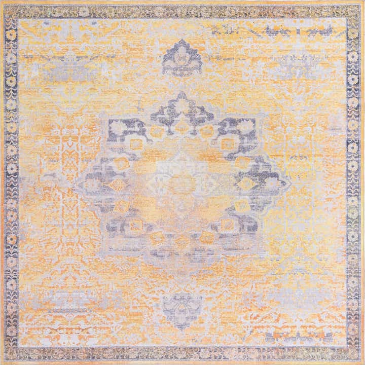 10' 6 x 10' 6 Washable Francesca Square Rug