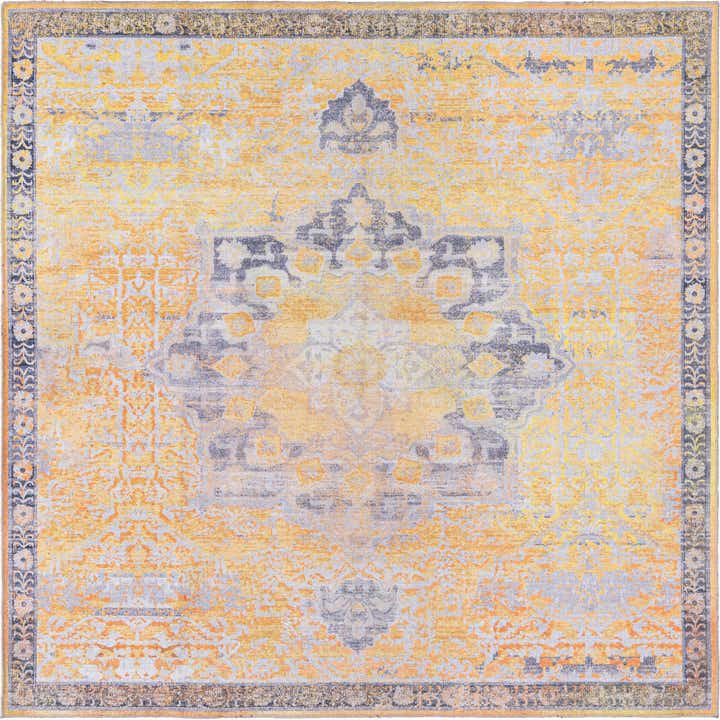 7' 3 x 7' 3 Washable Francesca Square Rug