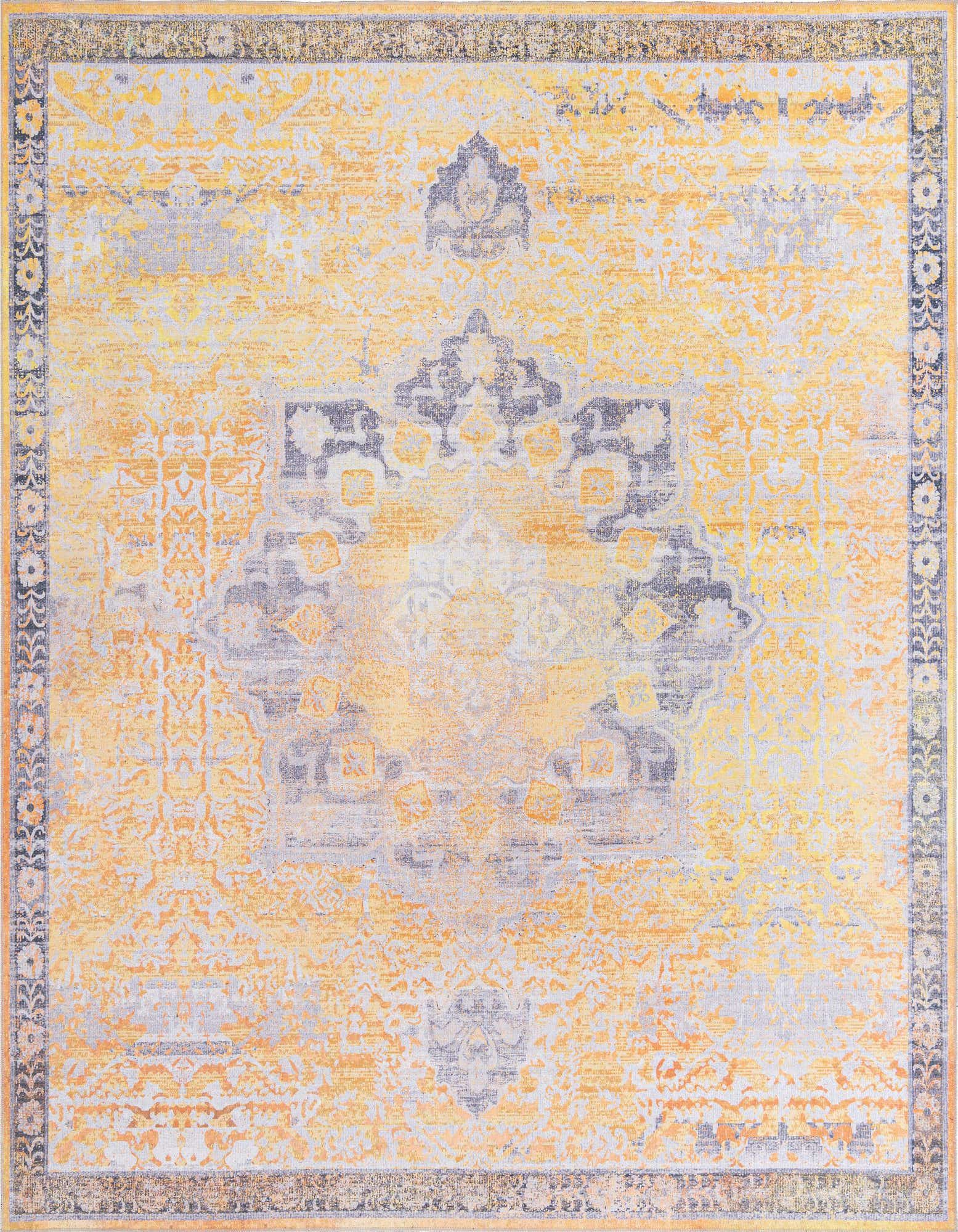 10' 6 x 10' 6 Washable Renaissance Square Rug