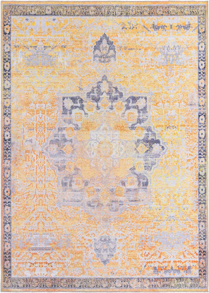 7' 10 x 7' 10 Washable Renaissance Square Rug