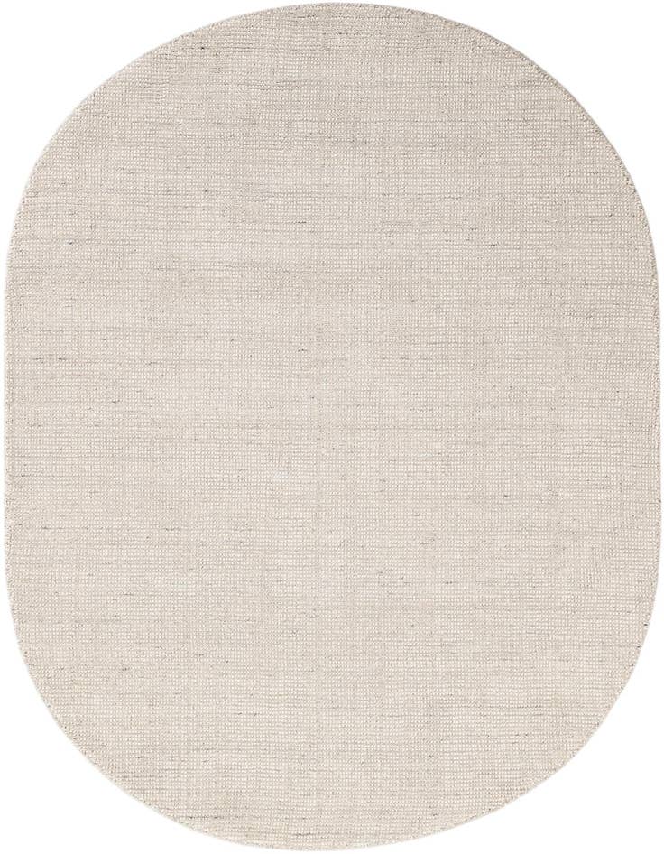 Detail image of 4' 1 x 6' 1 Hand Woven Jill Zarin English Manor Wool Oval Rug