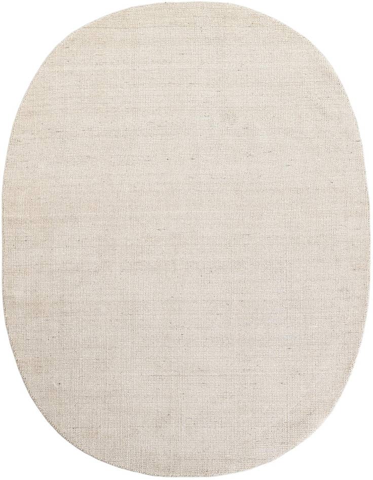 Detail image of 5' 1 x 8' Hand Woven Jill Zarin English Manor Wool Oval Rug