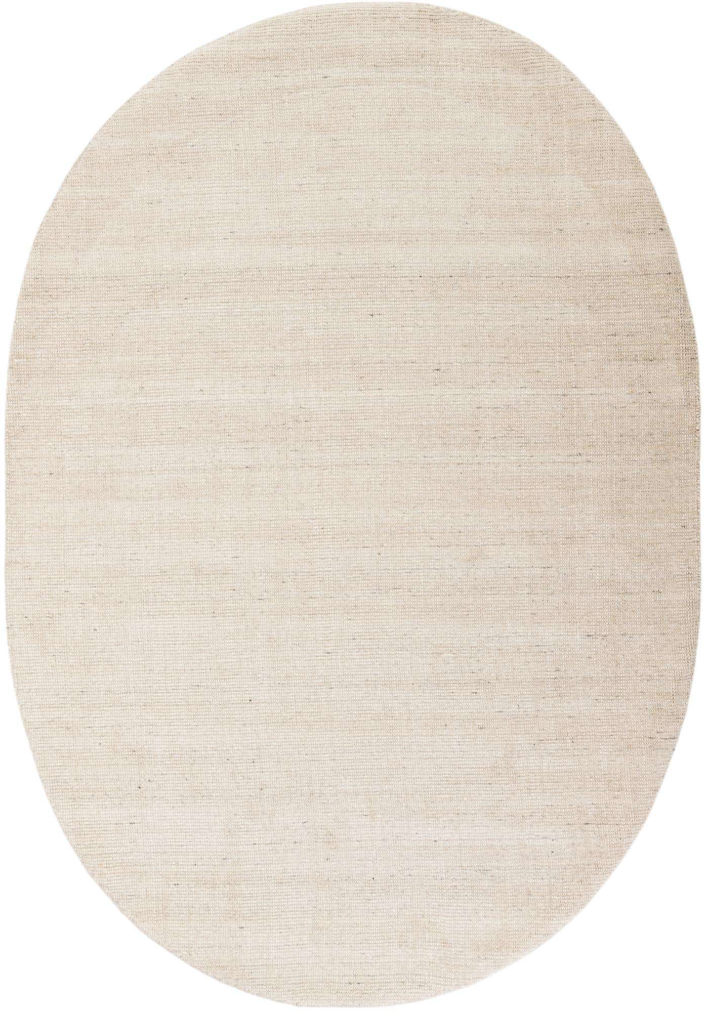 6' 1 x 9' Hand Woven Jill Zarin English Manor Wool Oval Rug
