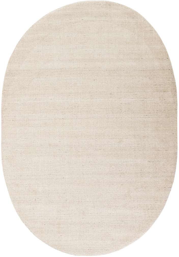 6' 1 x 9' Hand Woven Jill Zarin English Manor Wool Oval Rug