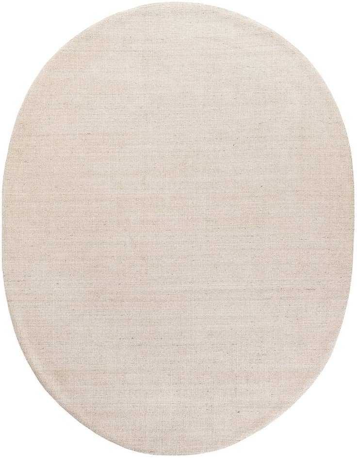 Detail image of 7' 10 x 10' Hand Woven Jill Zarin English Manor Wool Oval Rug