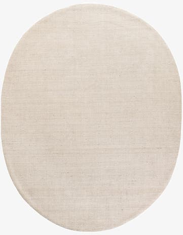 7' 10 x 10' Hand Woven Jill Zarin English Manor Wool Oval Rug