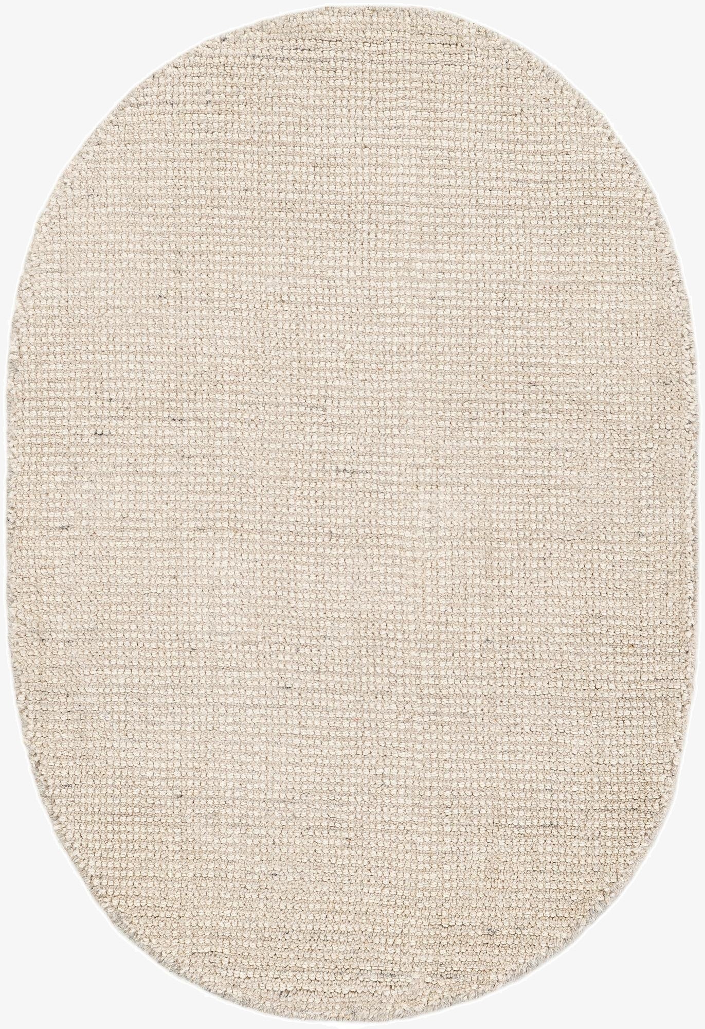 2' x 3' 1  Hand Woven Jill Zarin English Manor Wool Oval Rug