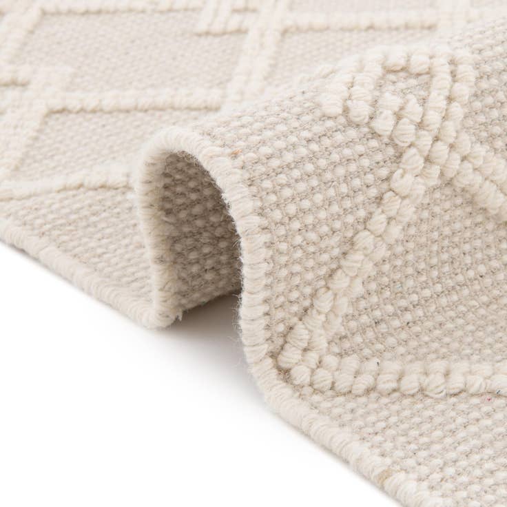 Detail image of Custom Vanilla Bean anudado a mano Jill Zarin Dorset Alfombra