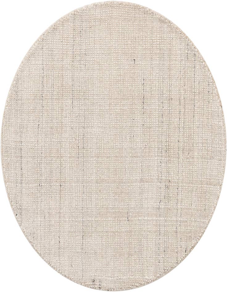 Detail image of 3' 1 x 3' 1 Hand Woven Jill Zarin English Manor Farmhouse Wool Round Rug
