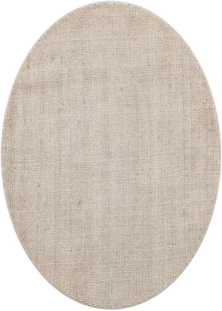 4' 1 x 4' 1 Hand Woven Jill Zarin English Manor Farmhouse Wool Round Rug
