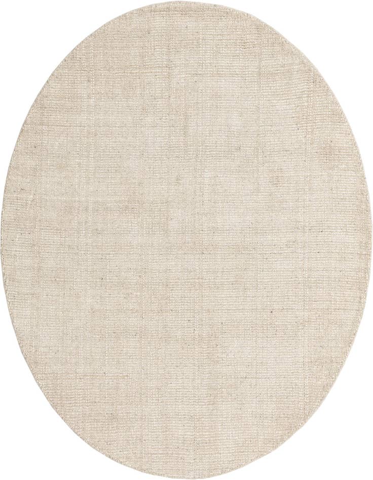 Detail image of 5' 3 x 5' 3 Hand Woven Jill Zarin English Manor Farmhouse Wool Round Rug