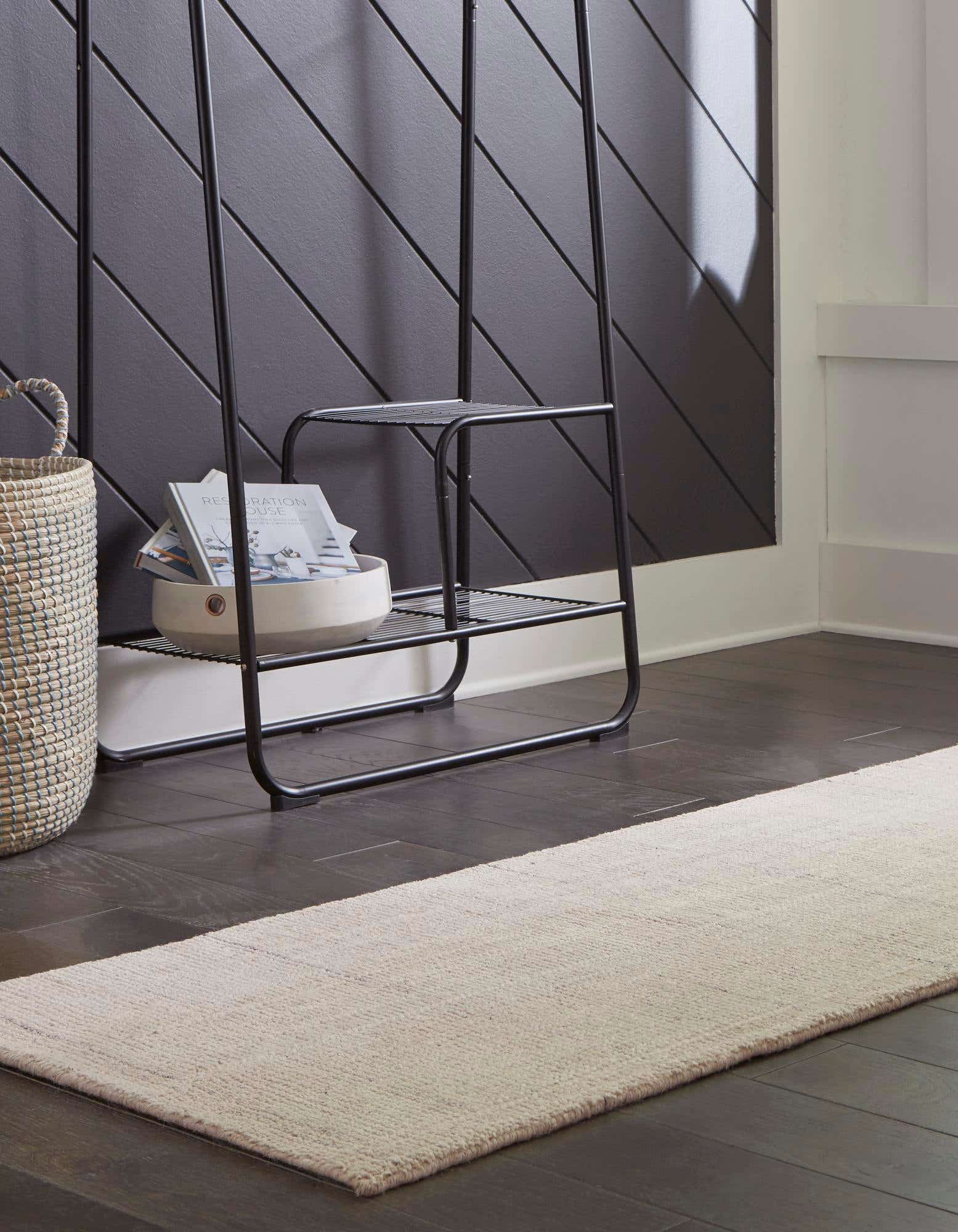 3' 3 x 36' 1 Hand Woven Jill Zarin English Manor Wool Runner Rug