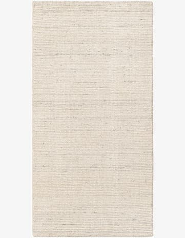 Vanilla Bean Hand Woven Jill Zarin English Manor Farmhouse Wool Runner Rug