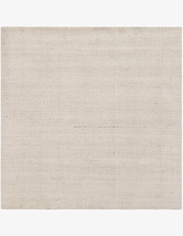 Vanilla Bean Hand Woven Jill Zarin English Manor Wool Square Rug